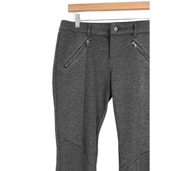 Boom Boom Jeans Size 13 Francesca's Stretch Pants Gray Quilt Skinny Faux Pockets - Picture 14 of 16